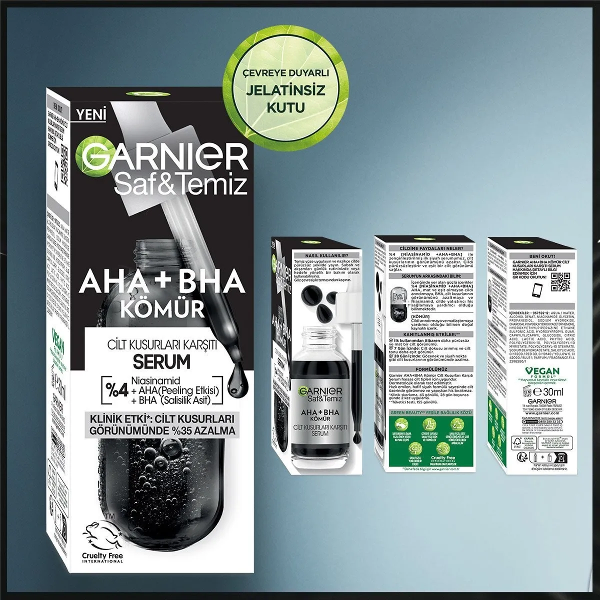 درباره خرید سرم لایه بردار گارنیر AHA  BHA اصل + بهترین قیمت (30mL)